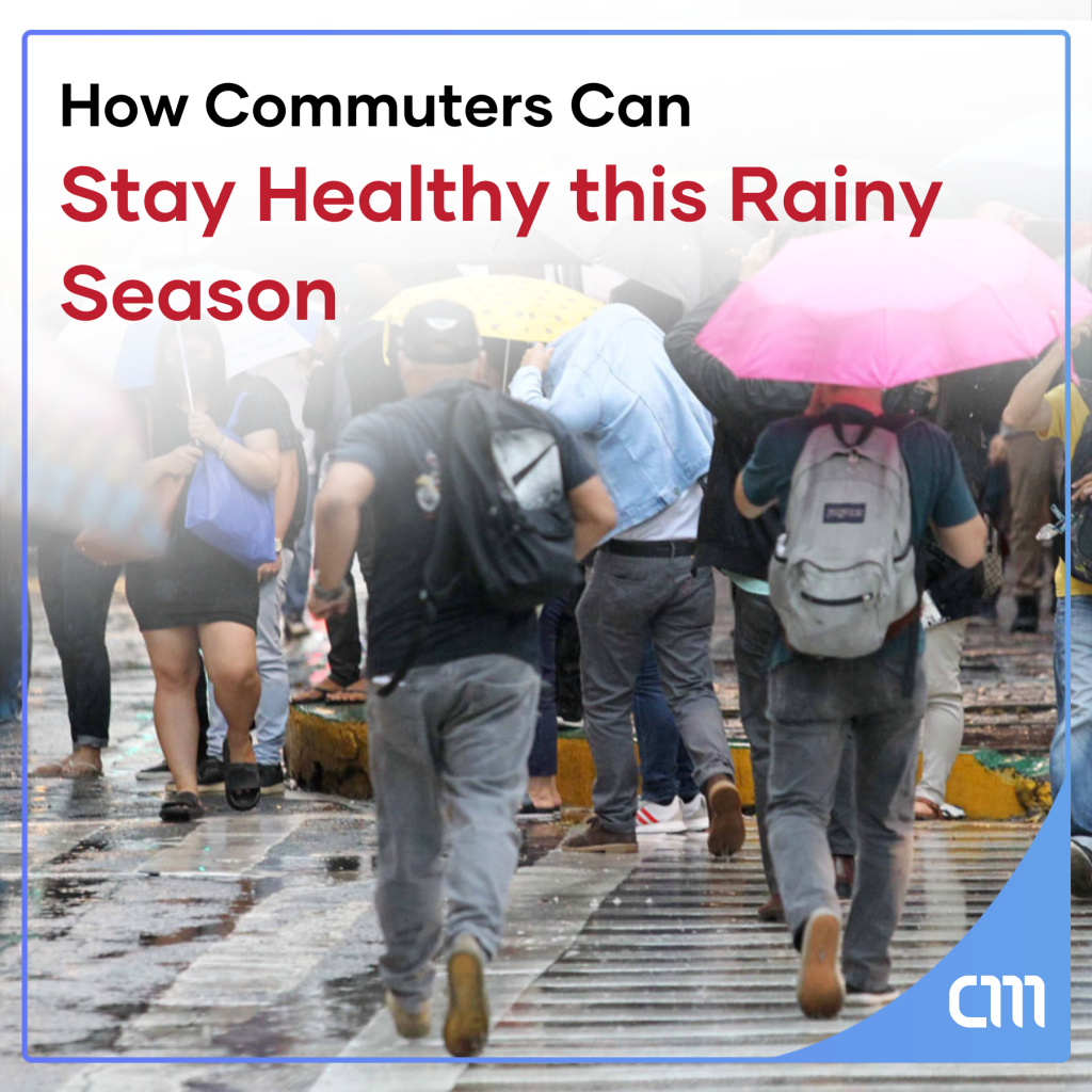 Commuters Can Stay Healthy This Rainy Season