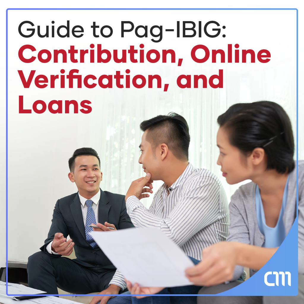 Pag IBIG Contribution, Online Verification, and Loans