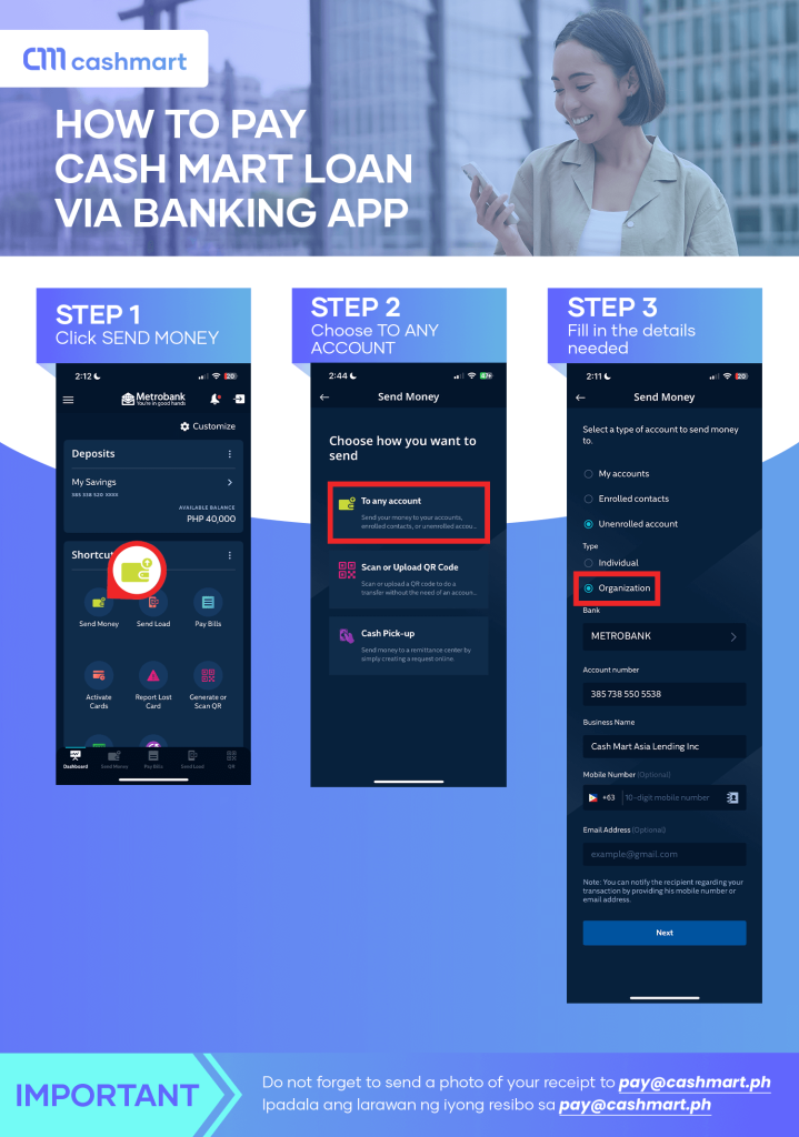 How To Pay Via Metrobank